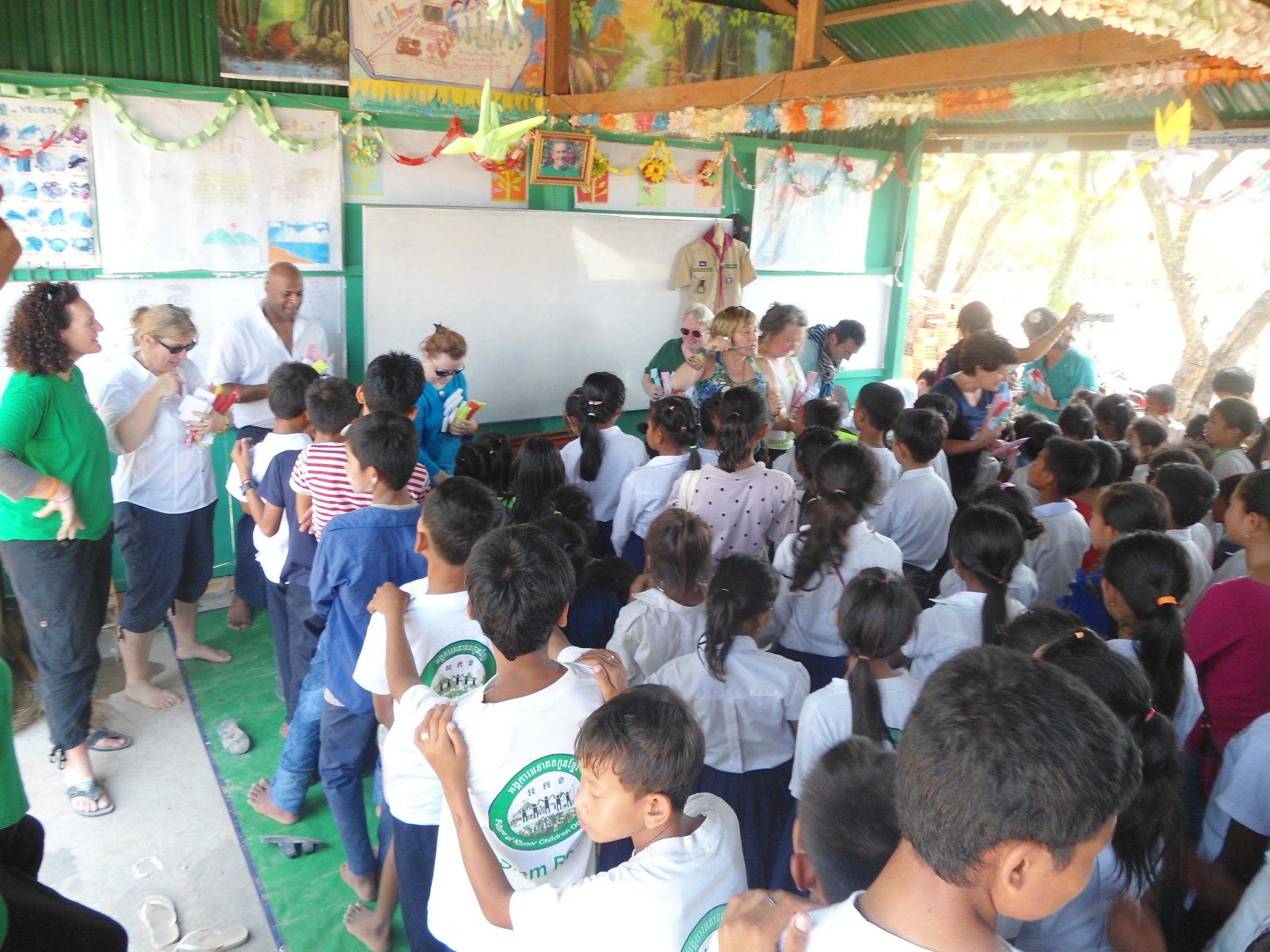 kaleidoscope child foundation Cambodia Volunteer Trip 2012