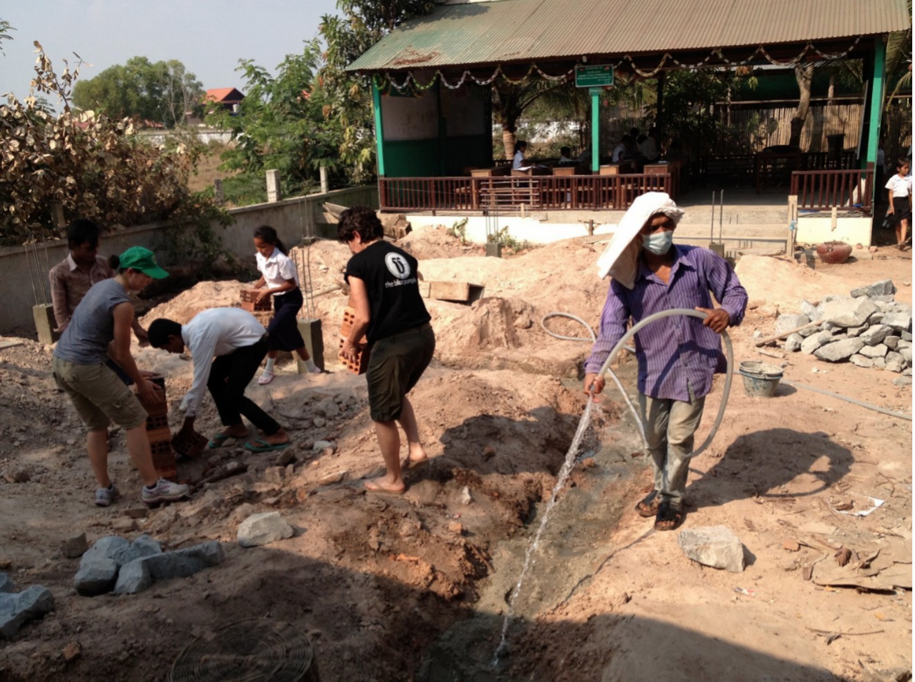 kaleidoscope child foundation Cambodia Volunteer Trip 2012