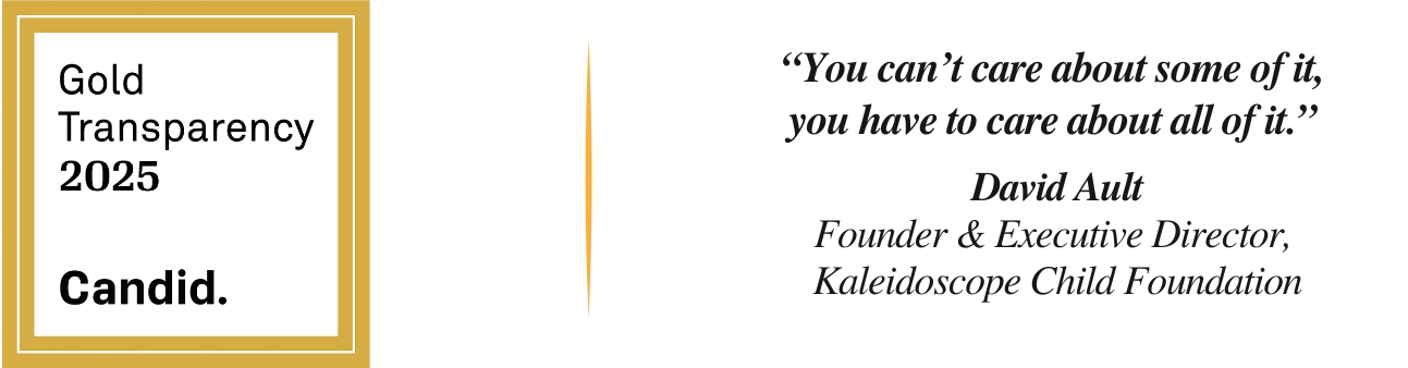 candid-seal-gold-2025-David Ault founder & executive director-Kaleidoscope Child Foundation
